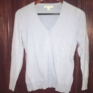 Banana Republic baby blue v-neck sweater